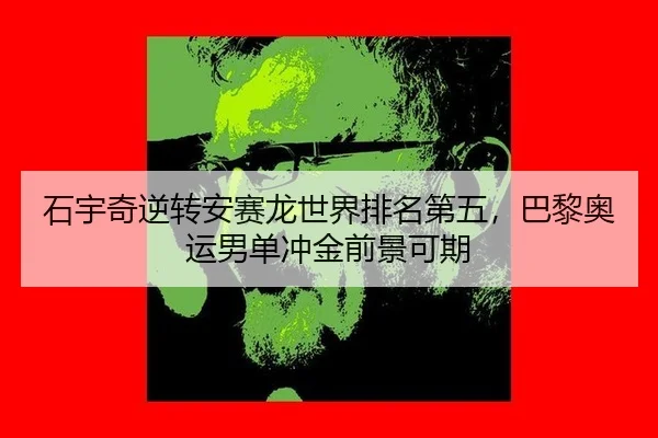 石宇奇逆转安赛龙世界排名第五，巴黎奥运男单冲金前景可期